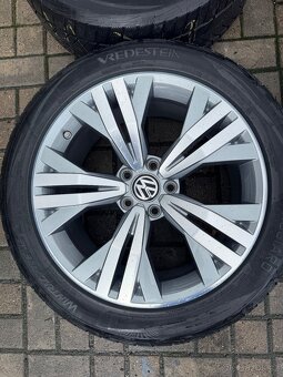 ORIGINÁL Alu Volkswagen KALAMATA R18, 5x112 - TOP, TPMS - 4