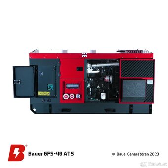 Naft elektrocentrála GFS-40 ATS 40kW/50kVA, generátor - 4