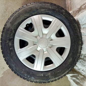 14" plechová kola – 5x100 – ŠKODA (VW, SEAT, AUDI)  Disky:  - 4