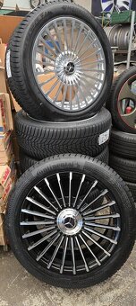 22" Mercedes Gls Monoblock  se zimními pneu - 4