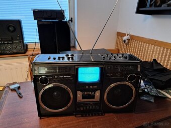 SHARP 5P-37G ohromný boombox plně funkční - 4