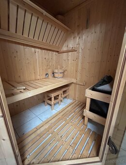 Finská sauna 160x160cm198v - 4