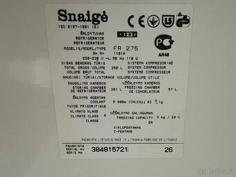 Lednice s mrazákem - 4