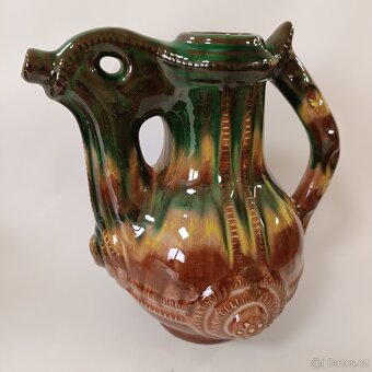 Keramická konvička se šálky - 4