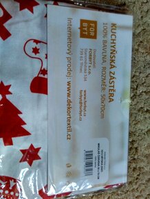 Nová dětská bavlněná zástěra Mikuláš - 4