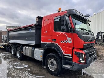 Volvo FMX 540 6x4 / kombinace tahač + sklápěč / zvedačka - 4