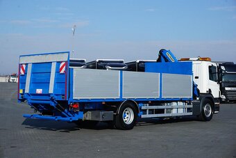Scania P250 4x2 - valník s hydraulickou rukou Palfinger - 4