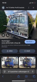 Nosič kol Paulchen System VW T3 - 4