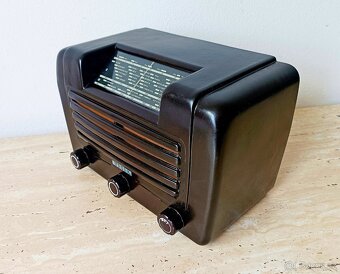 Krásné starožitné rádio Tesla Talisman 305U, top stav - 4
