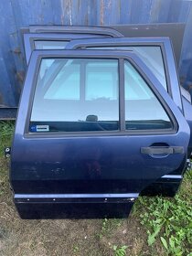 Dveře na Saab 9000 modré - 4