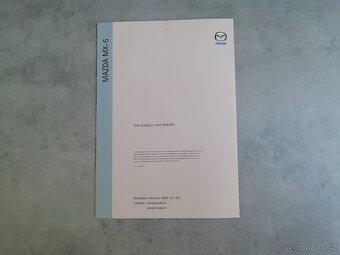 Mazda MX5 - katalog, prospekt - 4