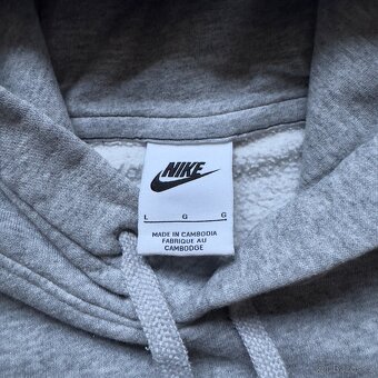 Nike šedá mikina - 4