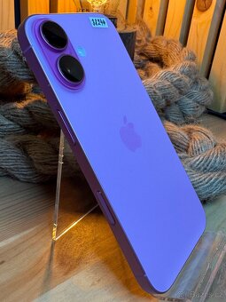 Růžový Apple iPhone 16, 128 GB, 100% bat., záruka do 1/2026 - 4