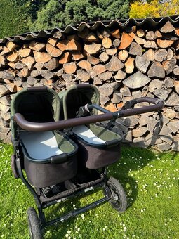 Dvojčecí kočár TFK DUO 2 2023 olive - 4