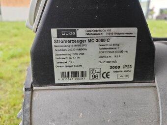 Elektrocentrála Güde MC 3000 C 4,1 kW - 4