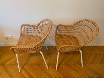 Ratanové židle IKEA Nilsove - 4