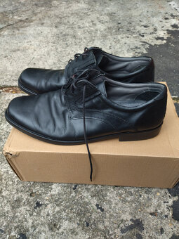 Pánské společenské kožené boty vel. 44 - 4