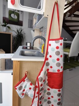 Dřevěná dětská kuchyňka - 4