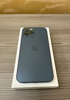 Apple iPhone 12 Pro Max 256GB modrý, TOP stav, baterie 100% - 4
