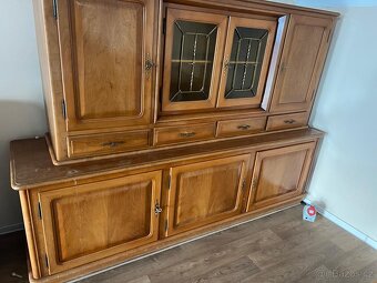 Příborník /bufet starožitný  masiv dub - 4