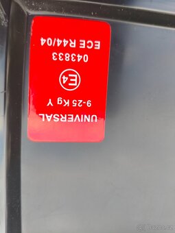 Dětská autosedačka 9-25kg - 4