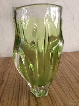 Vázy hutní sklo - 4