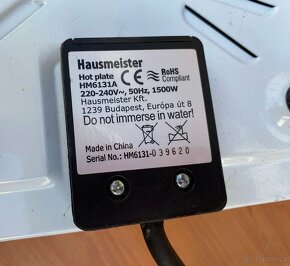 Elektrický jednovařič Hausmeister HM6131A - 4