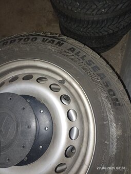 Originální sada celoročních pneu VW Transporter 5x120  R1 6 - 4