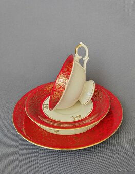 Krásná porcelánová čajová sada Alka Bavaria (1938-1958) - 4