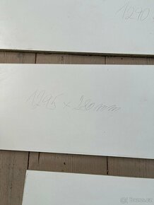 Prodám bílé dřevěné parapety - 4
