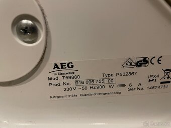 Sušička AEG model T59880 - 4