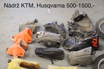 Náhradní díly Husaberg, KTM, Husqvarna - 4