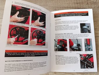 Originální uživatelský manuál na moto OSET - 4