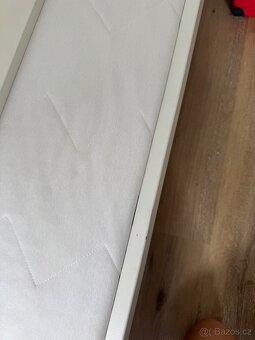 KRITTER Rám dětské postele s roštem, bílá, 70x160 cm - 4