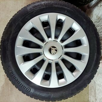 15" plechová kola – 5x100 – ŠKODA (VW, SEAT, AUDI) - 4