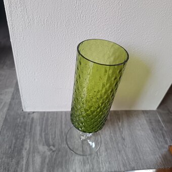 Skleněná váza - číše ? - 4