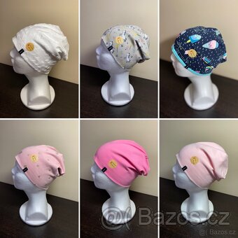 Nové čepice 4-6 let - 4