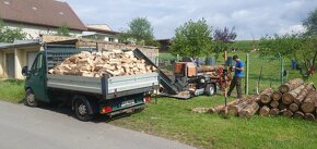 Zpracování palivového dřeva Štípání dřeva - 4