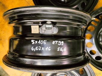 Plechové disky 5x105 et39 6,5Jx16 56,6 - 4