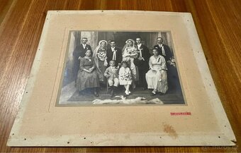 Svatební ateliérové foto, přelom 19. a 20.st.,ateliér Otáhal - 4