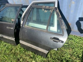 Dveře na Saab 9000 - černé a stříbrné - 4