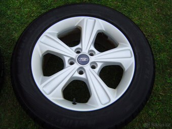 4 XZIMNÍ HLINÍKOVÁ KOLA FORD KUGA 235/55 R17..TOP - 4