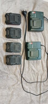 Metabo akumulátory + nabíječka - 4