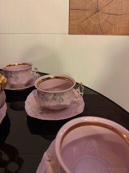 Růžový porcelán-retro - 4