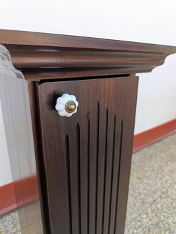 Rustikální skříňka, nábytek z masívu, designový kousek - 4