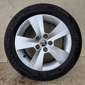 Alu kola Škoda Matone 15" 5x100 (VW, Seat, Audi) - 4