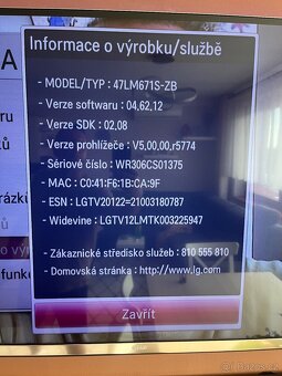 3D Televize LG 47LM671S - 4