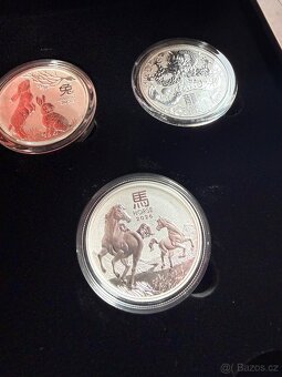 Komletní serie Lunární kalendář III Lunar 7x 1/2oz v etui - 4