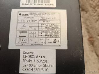 Svářečka Jasic 140 - 4