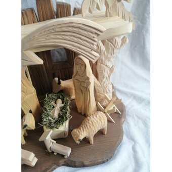 Dřevěný betlém 14D2 - 4